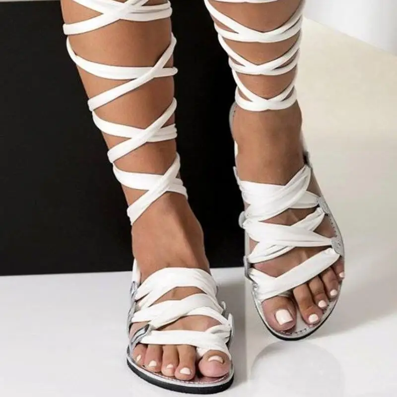 bohemia style summer flats sandal gladiator cross straps high famous brand woman sandals crystal beach shoes plus size 35-43
bohemia style summer flats sandal gladiator cross straps high famous brand woman sandals crystal beach shoes plus size 35-43