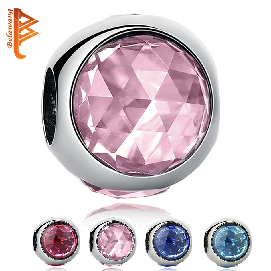 BELAWANG Authentic 925 Sterling Silver Crystal Radiant Droplets Hearts Love Charm Bead Fit Original BW Bracelet DIY Jewelry
BELAWANG Authentic 925 Sterling Silver Crystal Radiant Droplets Hearts Love Charm Bead Fit Original BW Bracelet DIY Jewelry