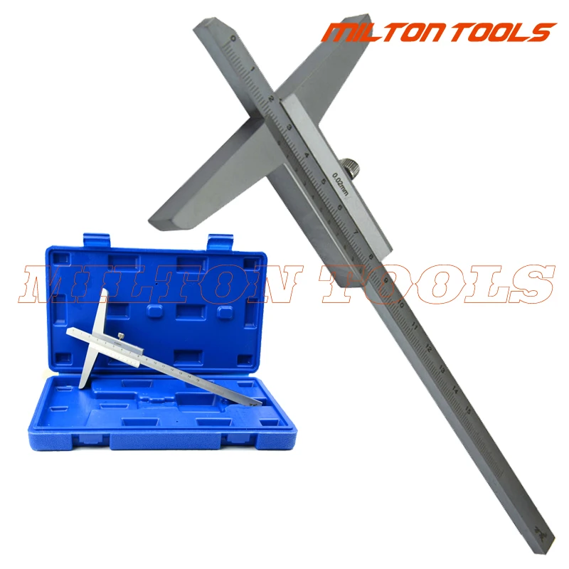 High Quality 150mm 6" 0.02mm precision Depth Vernier Caliper Depth Gauge Depth Measuring Tool
High Quality 150mm 6" 0.02mm precision Depth Vernier Caliper Depth Gauge Depth Measuring Tool