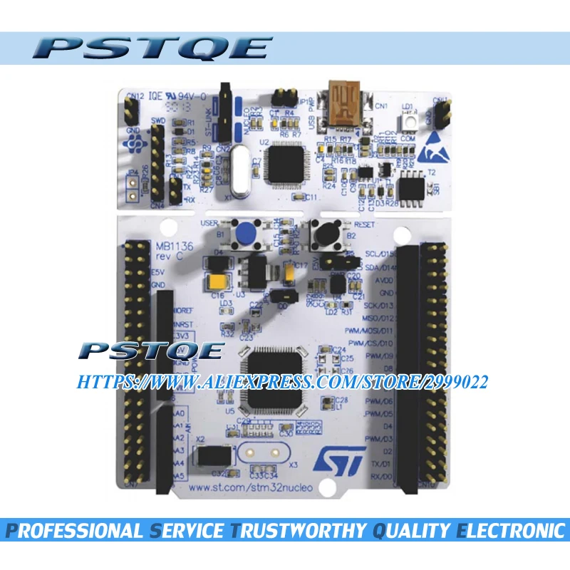 Новый оригинальный NUCLEO-F072RB NUCLEO F072RB STM32 Nucleo-64 доска | Электронные компоненты и