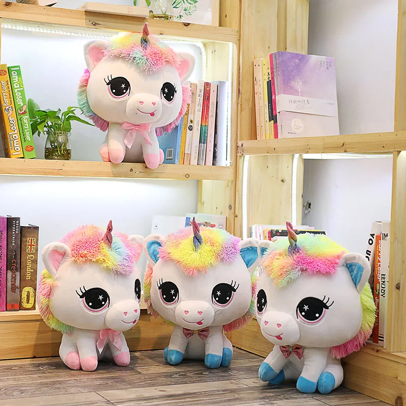 35cm Rainbow Colored Cute Animal Unicorn Plush Toy Stuff Doll Birthday Gifts For Children
35cm Rainbow Colored Cute Animal Unicorn Plush Toy Stuff Doll Birthday Gifts For Children