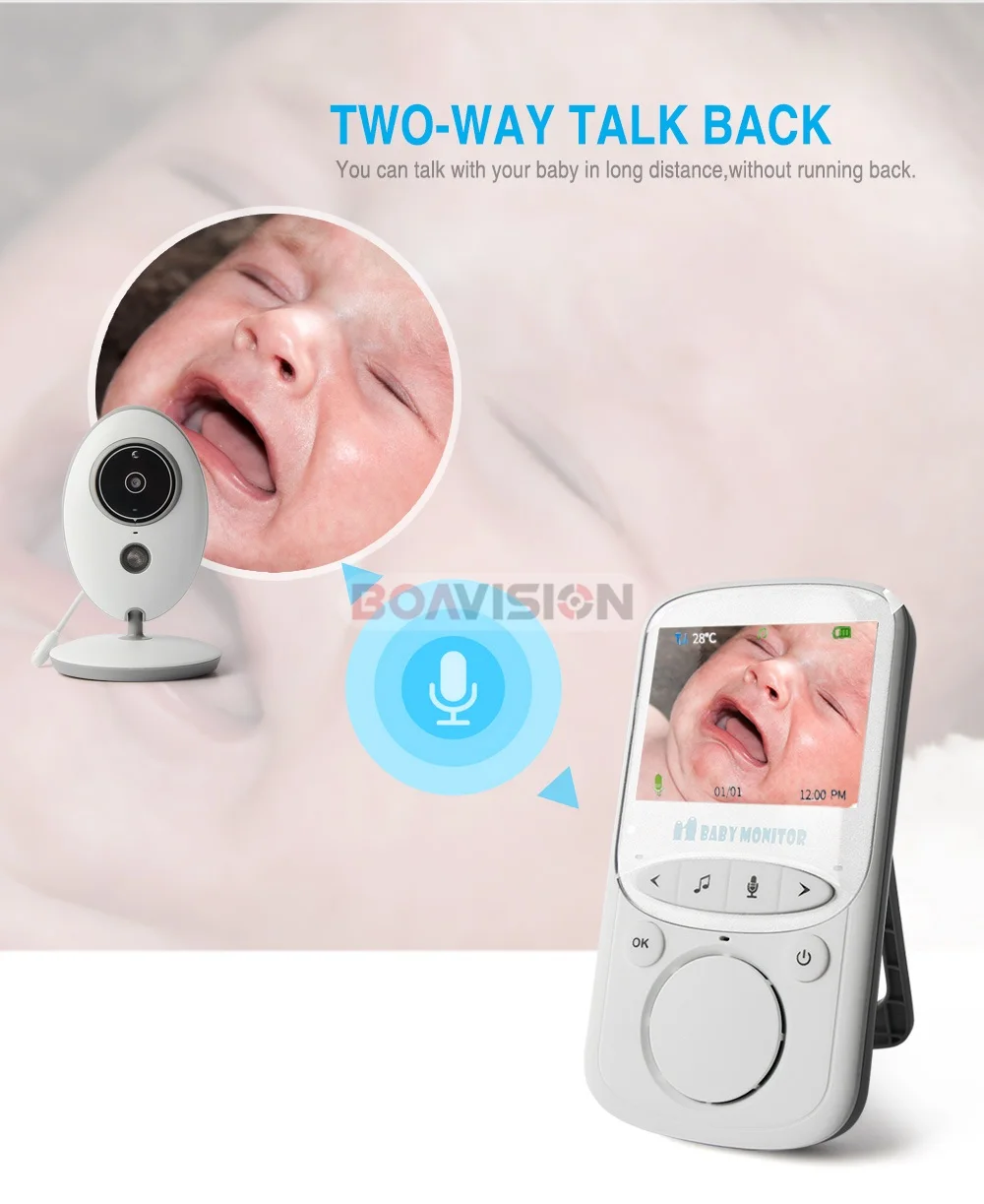 03 two way audio baby monitor