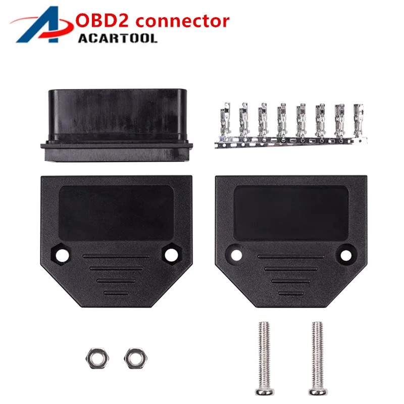 Car Diagnostic Tool J1962F OBD2 16 Pin Female Connector OBDII 16pin Connector Adaptor with Screws diagnostic-too
Car Diagnostic Tool J1962F OBD2 16 Pin Female Connector OBDII 16pin Connector Adaptor with Screws diagnostic-too