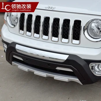 Fit For Jeep Patriot 2011-2016 Front+ Rear Bumper Diffuser Bumpers Lip Protector Guard skid plate ABS Chrome finish 2PES 
Fit For Jeep Patriot 2011-2016 Front+ Rear Bumper Diffuser Bumpers Lip Protector Guard skid plate ABS Chrome finish 2PES