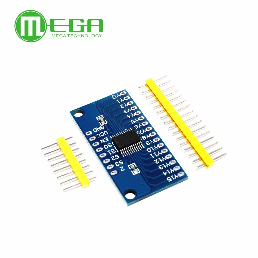 100pcs Smart Electronics CD74HC4067 74HC4067 16-Channel Analog Digital Multiplexer Board Module
100pcs Smart Electronics CD74HC4067 74HC4067 16-Channel Analog Digital Multiplexer Board Module