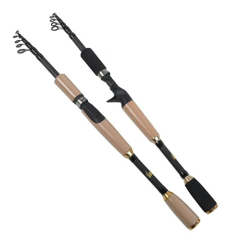 TY Portable 1.8 2.1m 2.4m 2.7m Carbon Fishing Rod Spinning Casting Travel Fishing Rods 4 Sections Lure Fishing Rods
TY Portable 1.8 2.1m 2.4m 2.7m Carbon Fishing Rod Spinning Casting Travel Fishing Rods 4 Sections Lure Fishing Rods