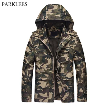Camouflage Hooded Jacket Men 2018 Autumn Army Military Outwear Jaqueta Masculino Fashion Windproof Coats Male Jackets Homme 3XL
Camouflage Hooded Jacket Men 2018 Autumn Army Military Outwear Jaqueta Masculino Fashion Windproof Coats Male Jackets Homme 3XL