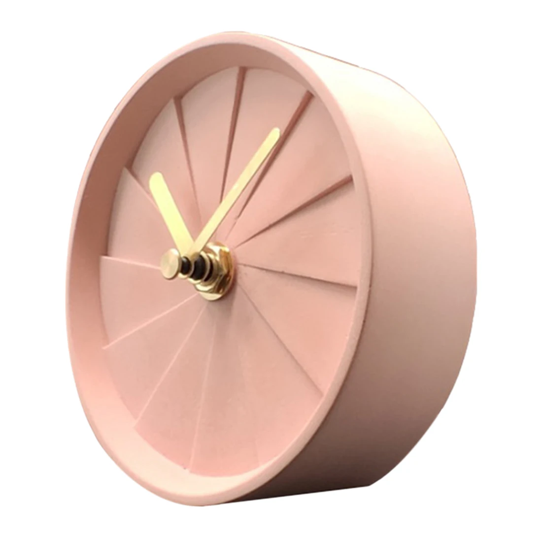 Nordic Minimalist Style Creative Table Mute Clock Student Desktop Silent Clock Cement Concrete Desk Clock Timer - Pink White
Nordic Minimalist Style Creative Table Mute Clock Student Desktop Silent Clock Cement Concrete Desk Clock Timer - Pink White