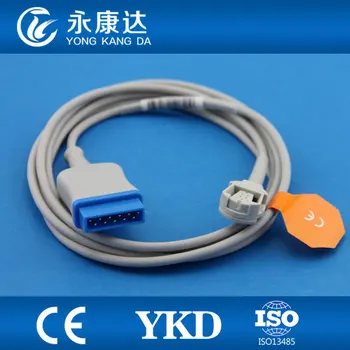 3pcs/pack GE-Ohmeda spo2 extension cable with CE&ISO13485, Rectangle 11p>DB9F , free shipping
3pcs/pack GE-Ohmeda spo2 extension cable with CE&ISO13485, Rectangle 11p>DB9F , free shipping