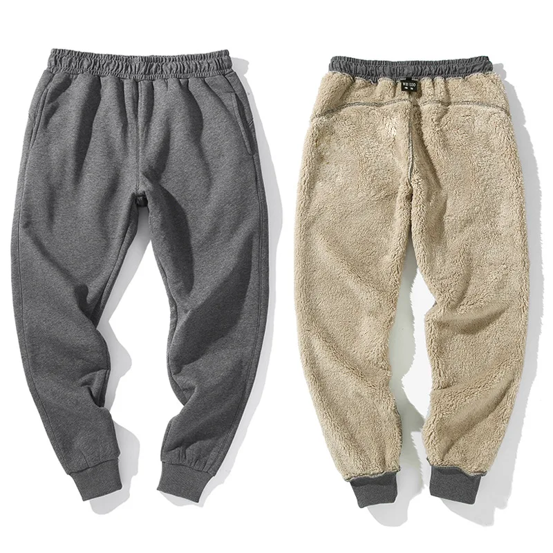 2018 Winter Thicken Pants Men Sporty Slim Fit Solid Casual Plus Size Fleece Lamb Fur Sweatpants for Men Parkour Freerunning Pant
2018 Winter Thicken Pants Men Sporty Slim Fit Solid Casual Plus Size Fleece Lamb Fur Sweatpants for Men Parkour Freerunning Pant