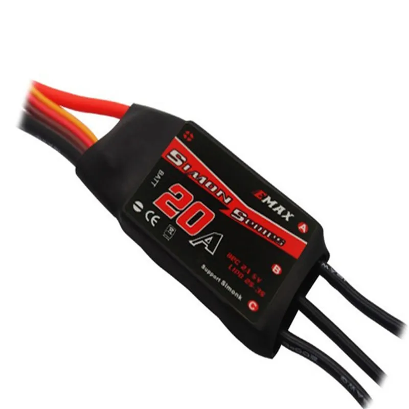 Emax Simonk Series 12A 20A 25A 30A 40A ESC For RC Quadcopter QAV250 Hot Good Parts For RC Airplane Helicopter Models
Emax Simonk Series 12A 20A 25A 30A 40A ESC For RC Quadcopter QAV250 Hot Good Parts For RC Airplane Helicopter Models