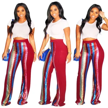 oversize 3xl sexy party pants women shiny party trousers female winter long pants striped patchwork large size women's trousers
oversize 3xl sexy party pants women shiny party trousers female winter long pants striped patchwork large size women's trousers