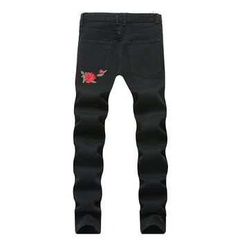Men Holes Jeans Cotton European New High Street Motorcycle Biker Jeans Male Fashion Hip Hop Ripped Slim Jeans pants Dropshipping
Men Holes Jeans Cotton European New High Street Motorcycle Biker Jeans Male Fashion Hip Hop Ripped Slim Jeans pants Dropshipping