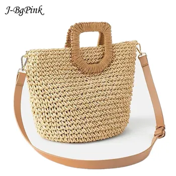 Fashion new popular women's straw bag paper shoulders hand-woven bag 2019 quality art and hobby card holiday woven bag beach bag
Fashion new popular women's straw bag paper shoulders hand-woven bag 2019 quality art and hobby card holiday woven bag beach bag