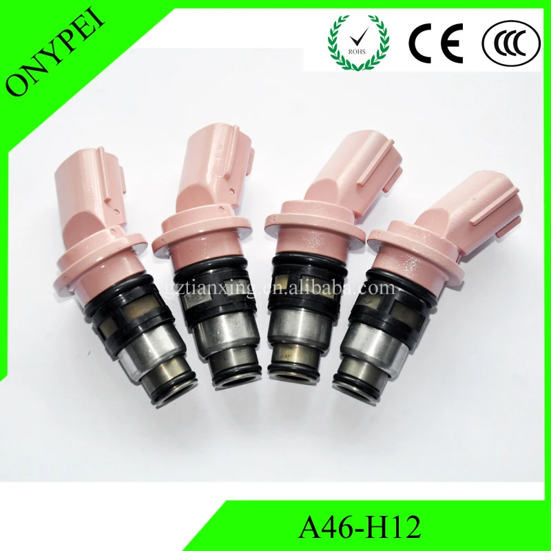 (4 pcs) A46-H12 16600-73C00 Fuel Injector For Nissan Almera N15 Primera P11 Sunny N14 Y10 1.6L A46H12 1660073C00 16600 73C00
(4 pcs) A46-H12 16600-73C00 Fuel Injector For Nissan Almera N15 Primera P11 Sunny N14 Y10 1.6L A46H12 1660073C00 16600 73C00