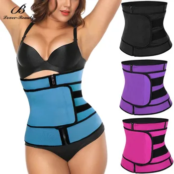 Lover Beauty Women Waist Trainer Fitness Sauna Sweat Neoprene Slimming Belt Girdle Shapewear Modeling Strap Zipper Body Shaper
Lover Beauty Women Waist Trainer Fitness Sauna Sweat Neoprene Slimming Belt Girdle Shapewear Modeling Strap Zipper Body Shaper
