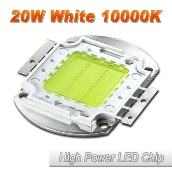 High Power LED Chip 20W Cool White Light 10000K-15000K Cold Bulbs 20 Watt Beads DIY Spotlights Floodlight COB Integration ST416
High Power LED Chip 20W Cool White Light 10000K-15000K Cold Bulbs 20 Watt Beads DIY Spotlights Floodlight COB Integration ST416