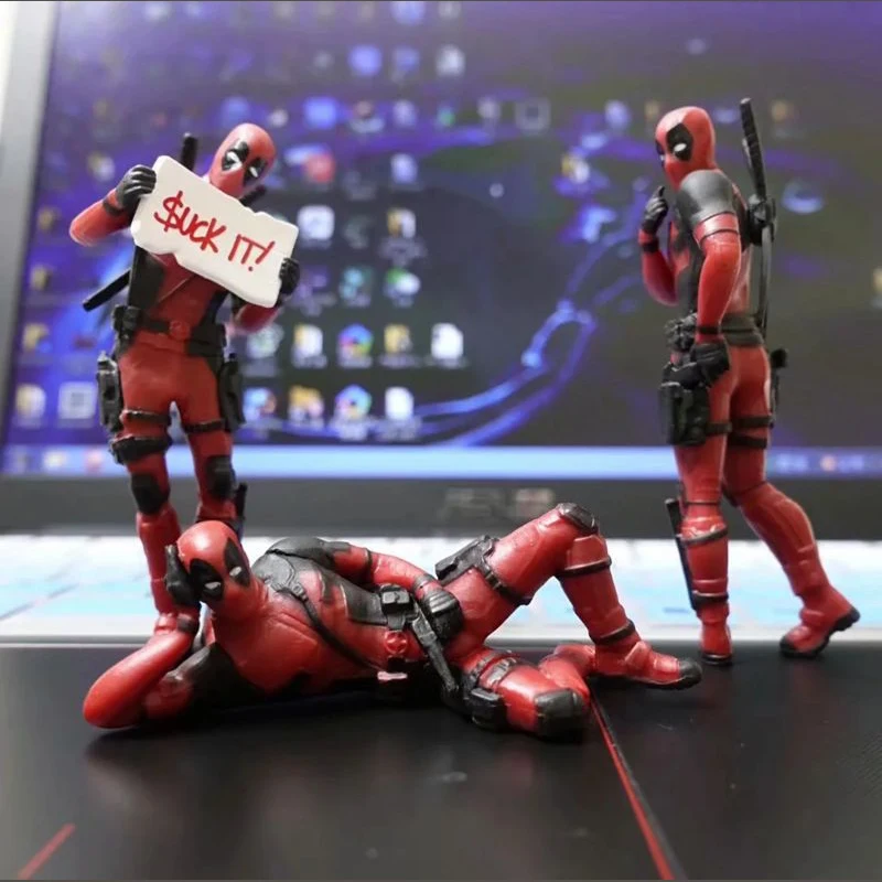 3 Desk Decoration Deadpool Car Home Office Marvel 8cm X-MAN Funny Cute Figure Model Toys
3 Desk Decoration Deadpool Car Home Office Marvel 8cm X-MAN Funny Cute Figure Model Toys