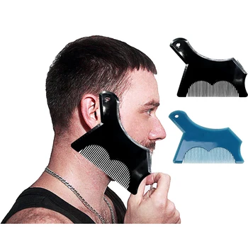 Beard Brush Comb Shaving Trimming Shaper Template Guide Shaving Stencil Razor Beard Comb Facial Hair Remover Stying Tool
Beard Brush Comb Shaving Trimming Shaper Template Guide Shaving Stencil Razor Beard Comb Facial Hair Remover Stying Tool