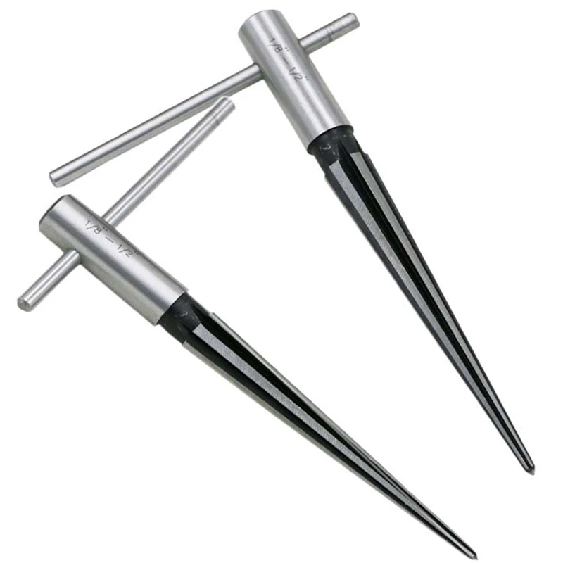 Bridge Pin Hole Hand Held Reamer Taper Reamers T Handle 6 Fluted Chamf Reaming Woodworker Cutting Core Drill Bit Tool
Bridge Pin Hole Hand Held Reamer Taper Reamers T Handle 6 Fluted Chamf Reaming Woodworker Cutting Core Drill Bit Tool