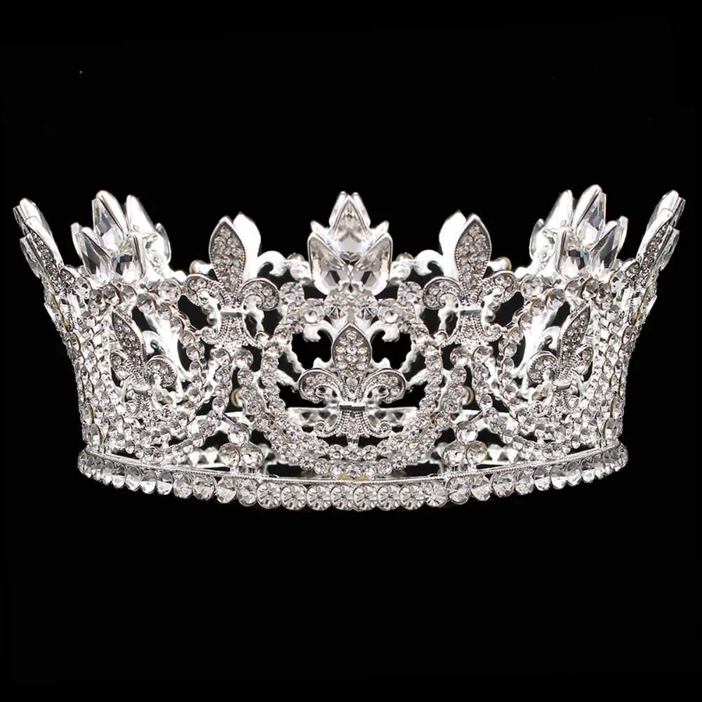 Compra royal coronas tiaras online al por mayor de China, Mayoristas de