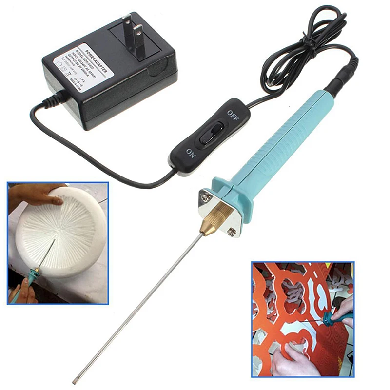 1pcs Foam Cutting Pen Electric Polystyrene Machine Cutter Kit Tool Hand Held Engraver Hot Knife Styrofoam NEW 2019
1pcs Foam Cutting Pen Electric Polystyrene Machine Cutter Kit Tool Hand Held Engraver Hot Knife Styrofoam NEW 2019