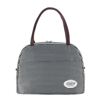 Aosbos Stripe Insulated Lunch Bag Portable Canvas Thermal Food Picnic Lunch Bags 2019 Cooler Lunch Box Tote for Women Men Kids
Aosbos Stripe Insulated Lunch Bag Portable Canvas Thermal Food Picnic Lunch Bags 2019 Cooler Lunch Box Tote for Women Men Kids