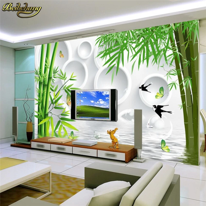 beibehang Bamboo Circle Custom papel de parede Mural Wallpaper Wall Covering Living Room Sofa TV Backdrop Wall Papers Home Decor
beibehang Bamboo Circle Custom papel de parede Mural Wallpaper Wall Covering Living Room Sofa TV Backdrop Wall Papers Home Decor
