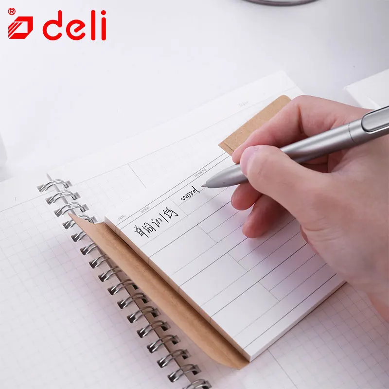 Deli Memo Paper Self Adhesive Student Stationery Vocabulary Word Memo Pads Sticky Notes Sticker Paper School & Office Supplies
Deli Memo Paper Self Adhesive Student Stationery Vocabulary Word Memo Pads Sticky Notes Sticker Paper School & Office Supplies