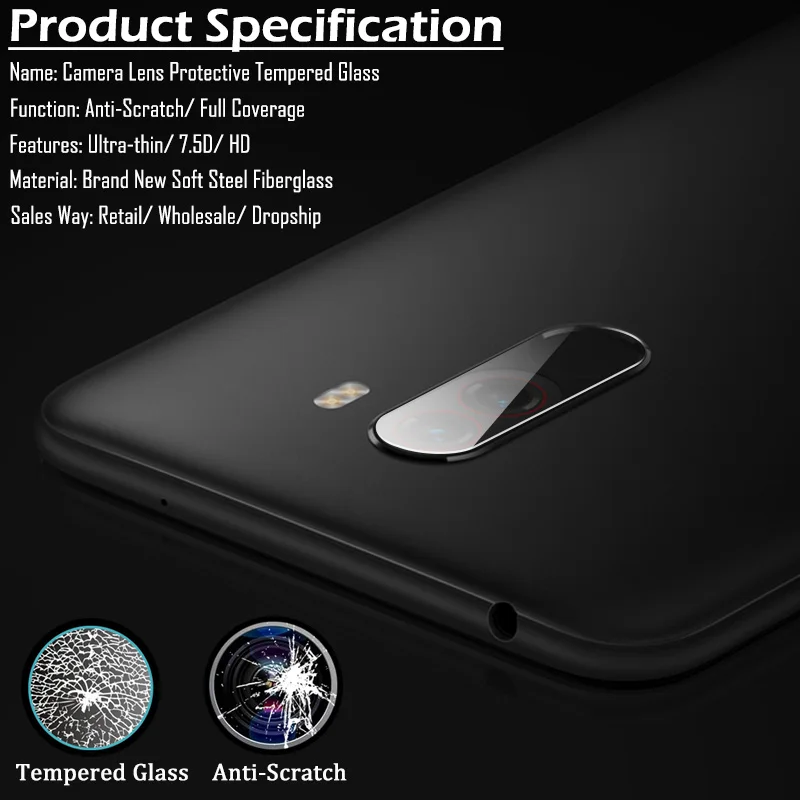KXM1389_2_JONSNOW For Xiaomi PocoPhone F1 Back Camera Lens Tempered Glass For Xiaomi Mi A2 Lite Mi A1 Mi Max 3 Mi 8 Camera Lens Protector