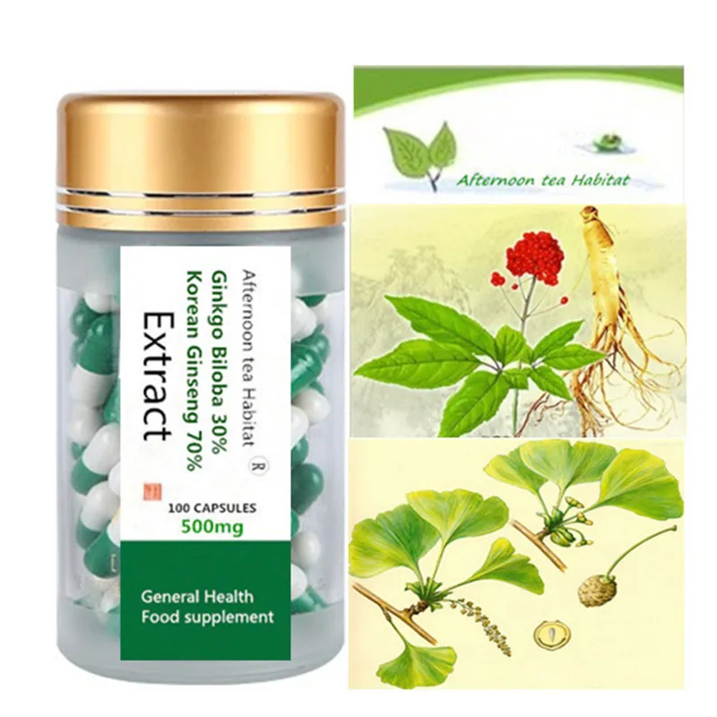 Ginkgo Biloba 30% and Korean Ginseng Extract 70% - help to increase libido in both men and women
Ginkgo Biloba 30% and Korean Ginseng Extract 70% - help to increase libido in both men and women
