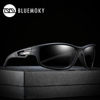 BLUEMOKY TR90 Sports Sun Glasses Male Polaroid UV400 Wrap Goggle Sunglasses Men Polarized Black Driving Shades for Men Brand
BLUEMOKY TR90 Sports Sun Glasses Male Polaroid UV400 Wrap Goggle Sunglasses Men Polarized Black Driving Shades for Men Brand