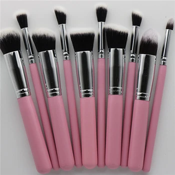 Pro Women High Quality Makeup Brushes set 10pcs Foundation Concealer Brushes Kit Soft Make up Blusher Eye Face Brush Beauty Tool
Pro Women High Quality Makeup Brushes set 10pcs Foundation Concealer Brushes Kit Soft Make up Blusher Eye Face Brush Beauty Tool
