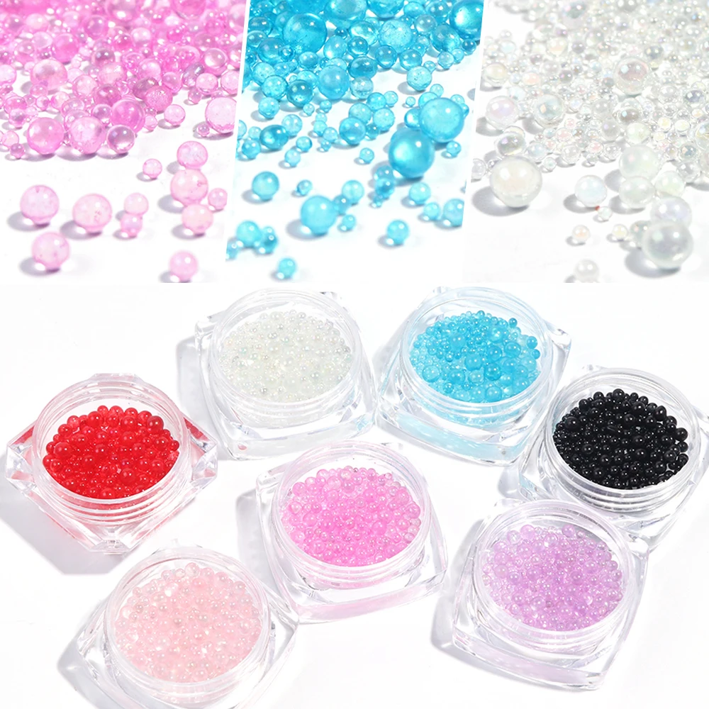1pcs Glitter AB Shining Glass Caviar Mini Beads Nail Art Rhinestone Crystal Micro Bubble Balls Round Bead 3D Decorations LA770
1pcs Glitter AB Shining Glass Caviar Mini Beads Nail Art Rhinestone Crystal Micro Bubble Balls Round Bead 3D Decorations LA770