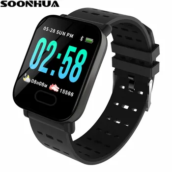 SOONHUA Fitness Tracker Waterproof Bluetooth Smart Bracelet Heart Rate Blood Pressure Sleep Monitor Smart Wristband Sport Band
SOONHUA Fitness Tracker Waterproof Bluetooth Smart Bracelet Heart Rate Blood Pressure Sleep Monitor Smart Wristband Sport Band