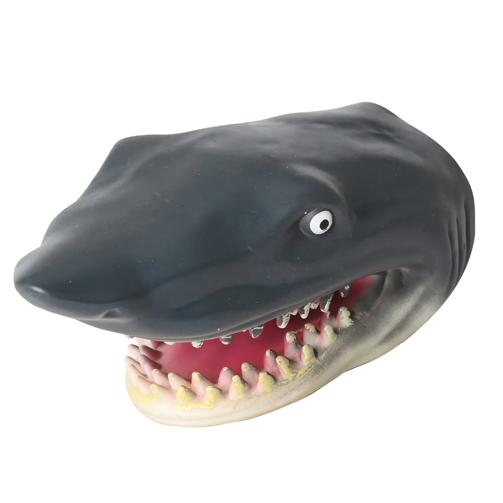 Realistic Shark Hand Puppets Toys Gloves Soft Vinyl Animal Head Finger Puppet Theaters Doll Children Figure Model Toy
Realistic Shark Hand Puppets Toys Gloves Soft Vinyl Animal Head Finger Puppet Theaters Doll Children Figure Model Toy