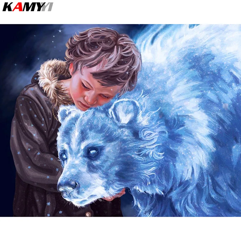 DIY 3D Diamond mosaic Full Square Diamond painting Full Round Diamond embroidery Cross stitch Little boy and bear
DIY 3D Diamond mosaic Full Square Diamond painting Full Round Diamond embroidery Cross stitch Little boy and bear
