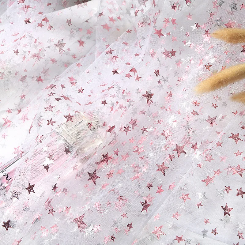 150x100CM Soft Mesh Tulle for Garden Party Stage Wedding Decor Organza DIY Glitter Star Sequin Dress Decoration Fabric
150x100CM Soft Mesh Tulle for Garden Party Stage Wedding Decor Organza DIY Glitter Star Sequin Dress Decoration Fabric