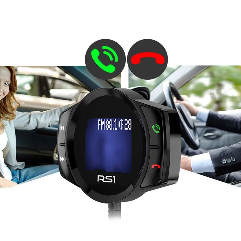 Bluetooth Car Kit Car MP3 Player LCD Display Bluetooth FM Transmitter Hands Free Player Vehicle Mounted Dual USB Fast Charger
Bluetooth Car Kit Car MP3 Player LCD Display Bluetooth FM Transmitter Hands Free Player Vehicle Mounted Dual USB Fast Charger