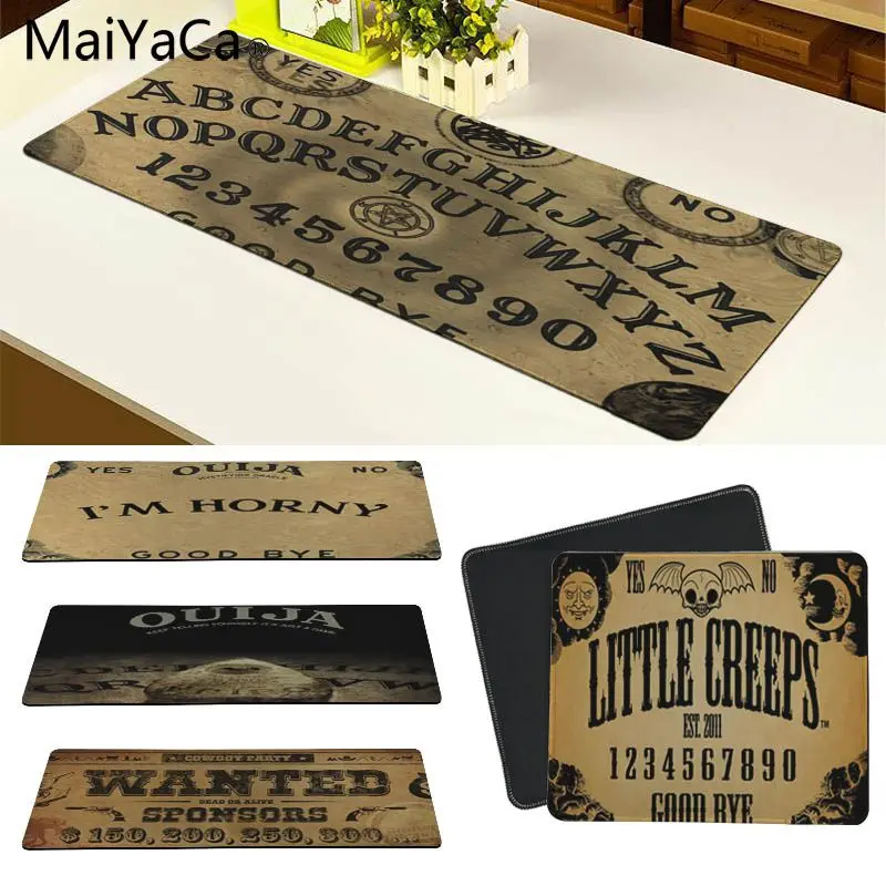 MaiYaCa Personalized Cool Fashion Ouija Board Large Mouse pad PC Computer mat Size for 18*22 20*25 25*29 30*90 and 40*90cm
MaiYaCa Personalized Cool Fashion Ouija Board Large Mouse pad PC Computer mat Size for 18*22 20*25 25*29 30*90 and 40*90cm