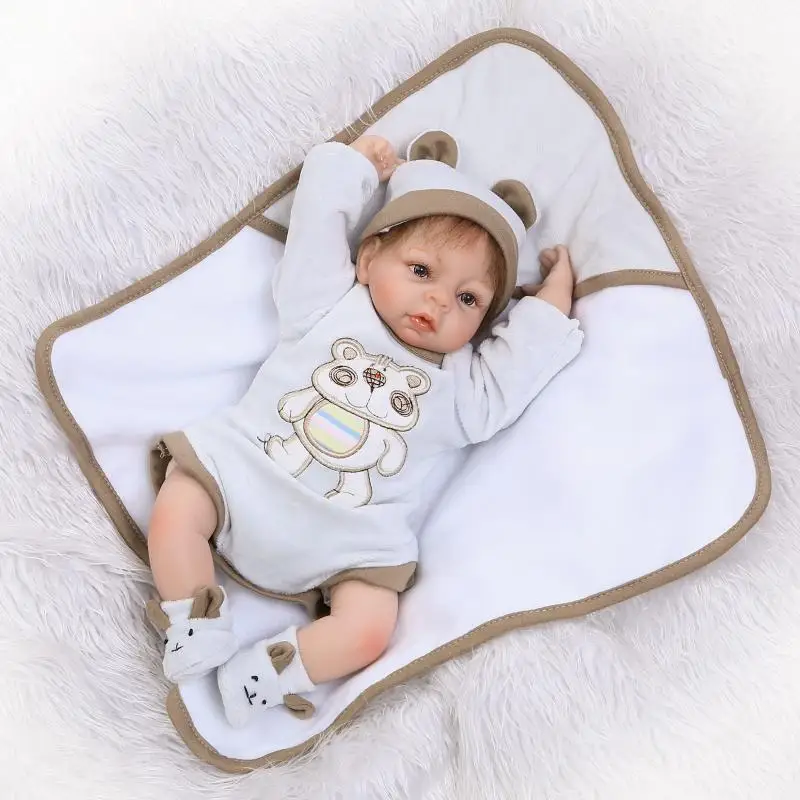 42cm Bebe Reborn Boys Doll 16 Inch Newborn Baby Alive Dolls Realistic Soft Silicone Limbs Cloth Body Toys Children Birthday Gift
42cm Bebe Reborn Boys Doll 16 Inch Newborn Baby Alive Dolls Realistic Soft Silicone Limbs Cloth Body Toys Children Birthday Gift
