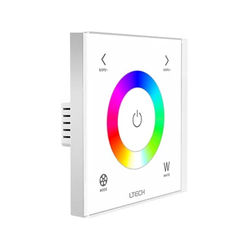 New RGBW Led Strip Controller E4S Touch Panel DC12~24V 3A*4CH 12A Output 2.4G RF wireless or Direct connecting with RGBW strip
New RGBW Led Strip Controller E4S Touch Panel DC12~24V 3A*4CH 12A Output 2.4G RF wireless or Direct connecting with RGBW strip