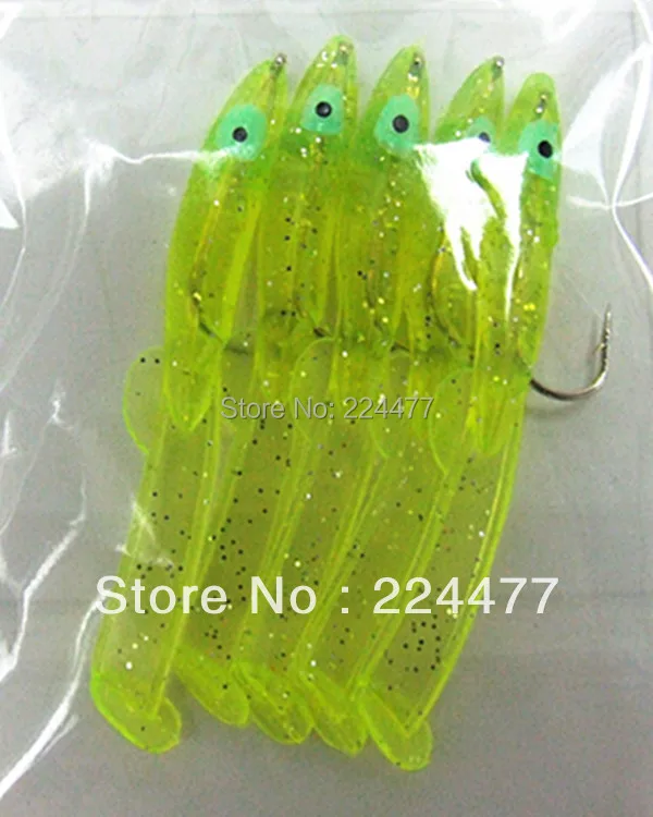 12-15cm With hook New Soft fishing baits soft eel false bait for sea/Fresh water fishing With hook
12-15cm With hook New Soft fishing baits soft eel false bait for sea/Fresh water fishing With hook
