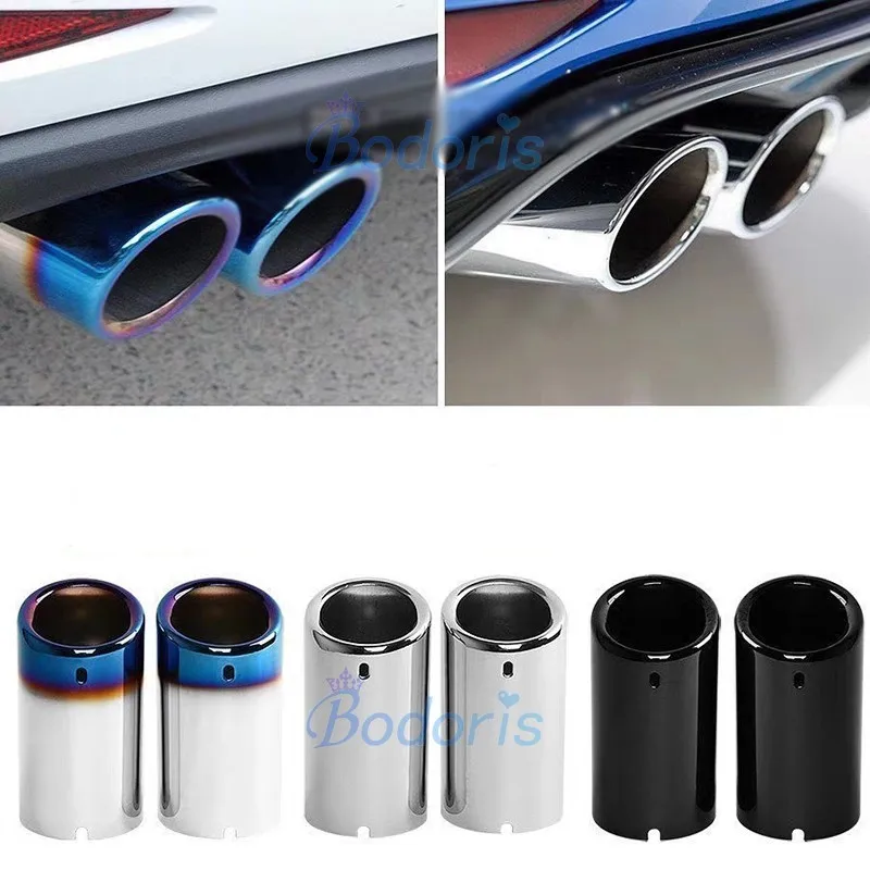 Car Styling Exhaust Muffler Tip #304 Stainless Steel Pipe End 2017 2018 For Volkswagen VW Tiguan 280 330 TSI Accessories
Car Styling Exhaust Muffler Tip #304 Stainless Steel Pipe End 2017 2018 For Volkswagen VW Tiguan 280 330 TSI Accessories