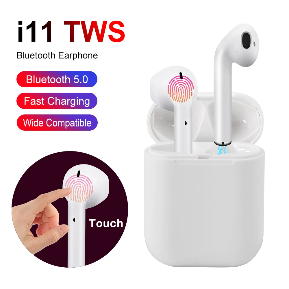 i11 TWS Wireless Pods Mini 5.0 Bluetooth Stereo Portable Earbuds Economic earphones for iPhone Andorid Sumsung free Dropshipping
i11 TWS Wireless Pods Mini 5.0 Bluetooth Stereo Portable Earbuds Economic earphones for iPhone Andorid Sumsung free Dropshipping
