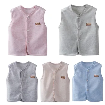 5 color Vest Children's Four Seasons Vest Boys Girls Clothing 4 Color Cotton Soft Kids Baby Vest Waistcoat K21
5 color Vest Children's Four Seasons Vest Boys Girls Clothing 4 Color Cotton Soft Kids Baby Vest Waistcoat K21