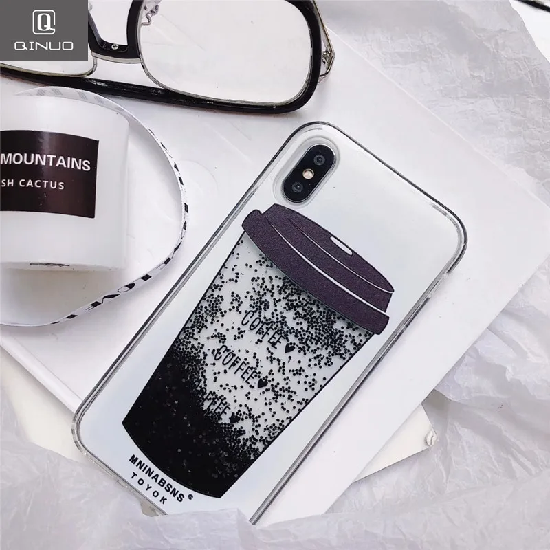 QINUO Creatives Quicksand Case for IPhone 6 6S X 7 Plus 8 Plus Summer Coffee pattern Soft TPU Case for iPhone 7 Plus Back Cover
QINUO Creatives Quicksand Case for IPhone 6 6S X 7 Plus 8 Plus Summer Coffee pattern Soft TPU Case for iPhone 7 Plus Back Cover