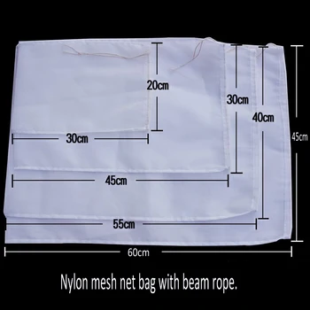 10pcs/lot-4/8/12/20/30/45/60cm nylon mesh Net Beam pocket 6 denses rope filter bags for milk tea wine juice, protection network
10pcs/lot-4/8/12/20/30/45/60cm nylon mesh Net Beam pocket 6 denses rope filter bags for milk tea wine juice, protection network