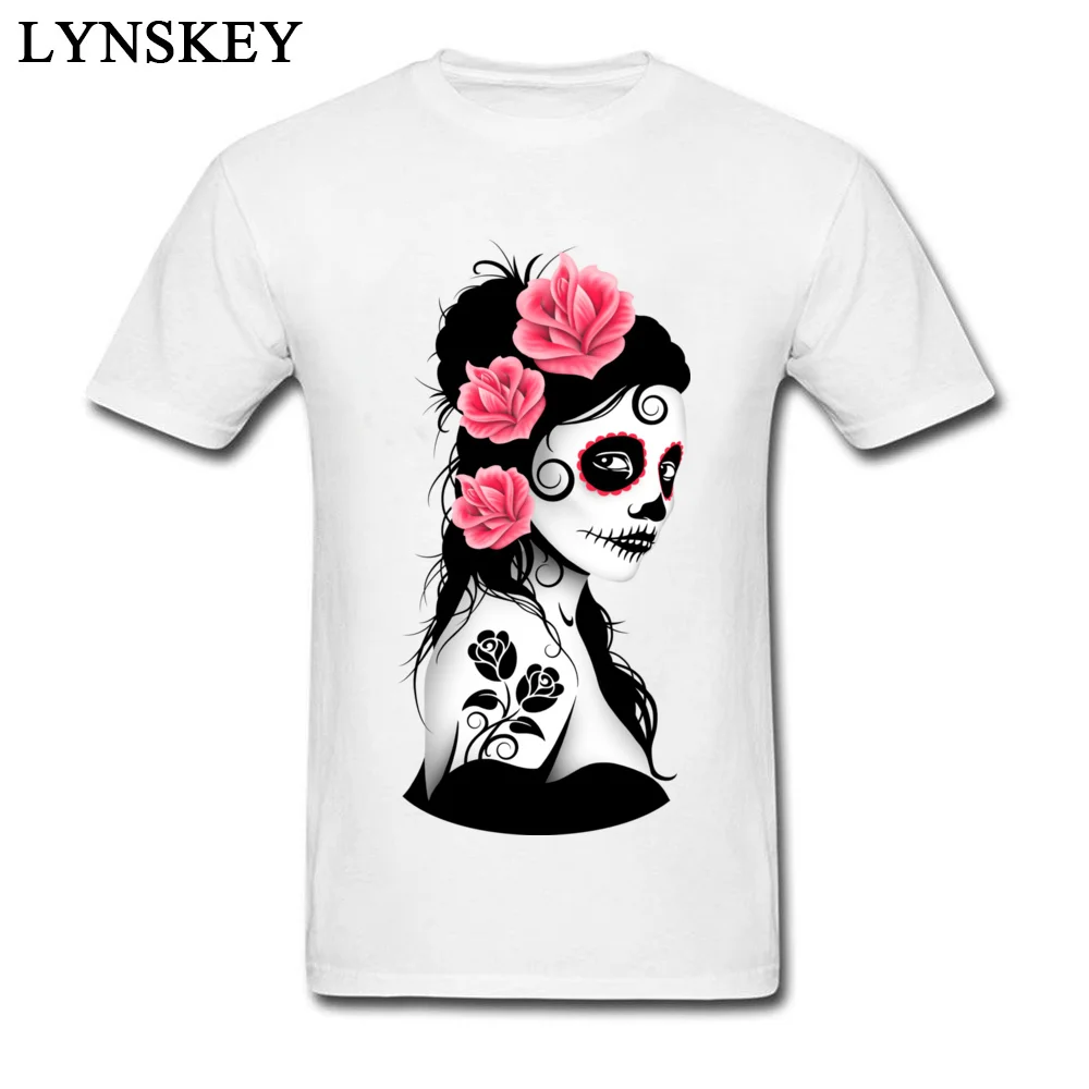 Day Of The Dead Shirt Sugar Skull Girl With Rose Tattoo T Shirt Cool Fashion Summer Clothes For Men Big Tall Size XXXL 2018
Day Of The Dead Shirt Sugar Skull Girl With Rose Tattoo T Shirt Cool Fashion Summer Clothes For Men Big Tall Size XXXL 2018