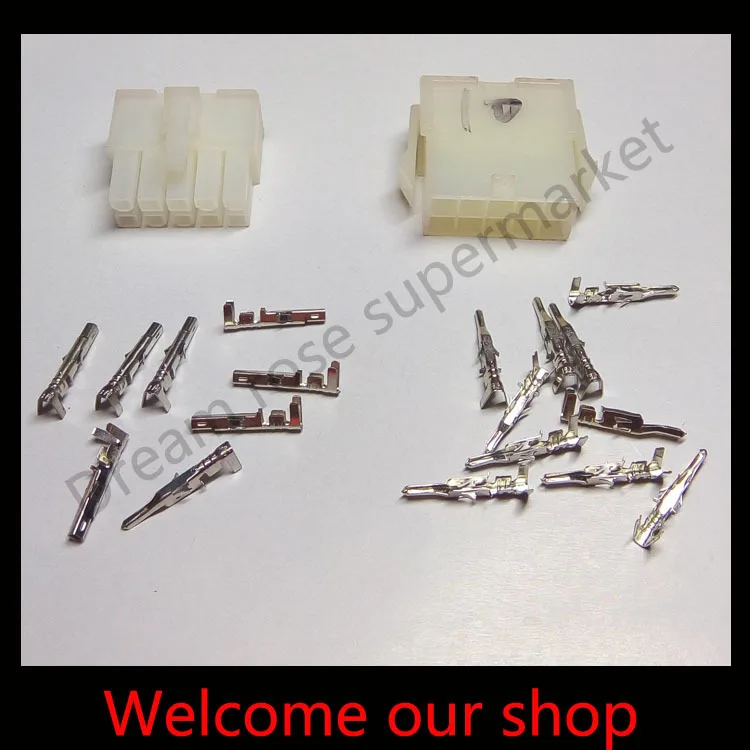 Free Shipping 10sets 10 Pin/way 4.2mm 5557 automotive electrical connector terminals wire connectors (Housing+Terminal) for car
Free Shipping 10sets 10 Pin/way 4.2mm 5557 automotive electrical connector terminals wire connectors (Housing+Terminal) for car